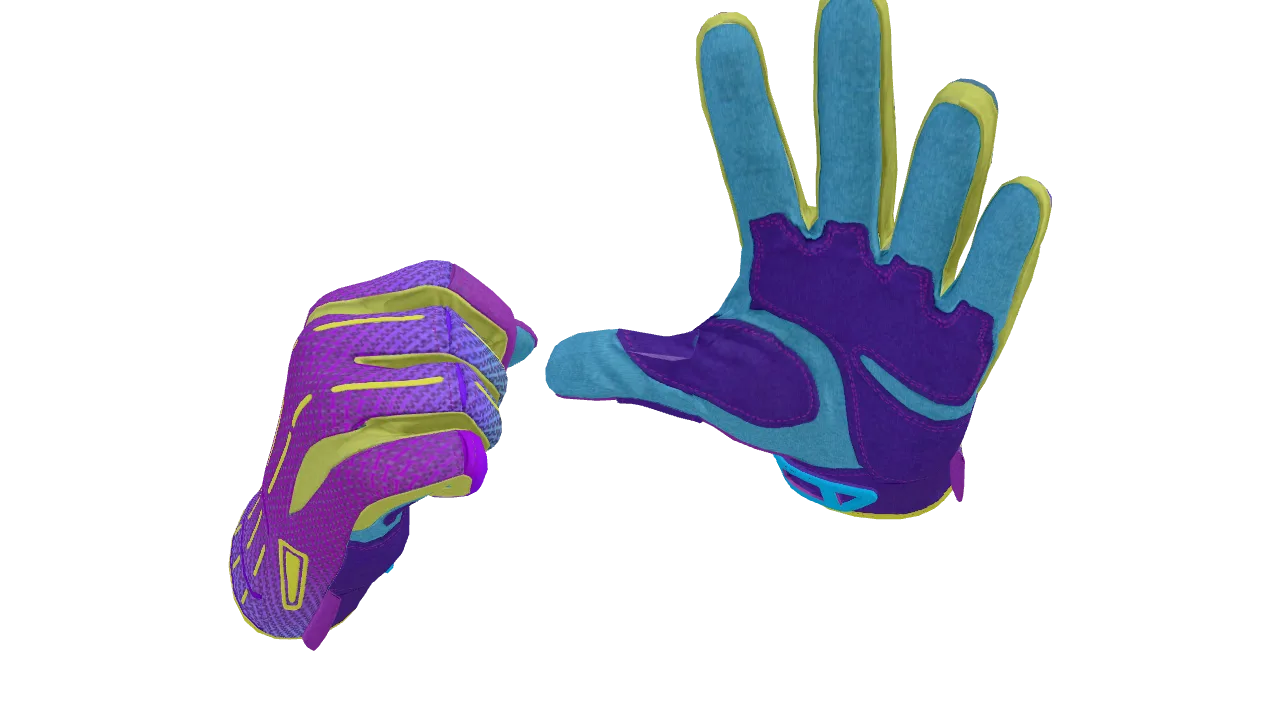 Sport Gloves | Ultra Violent seed #653, back