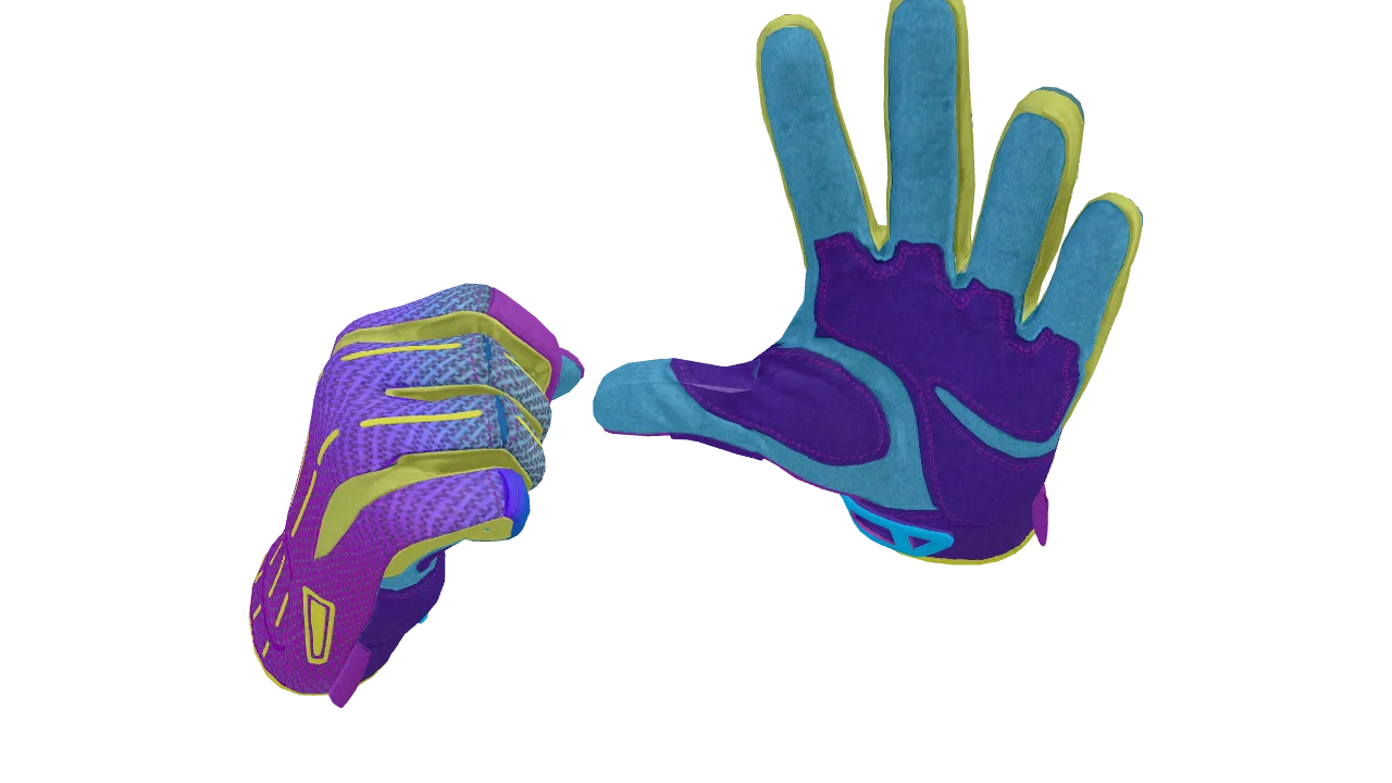 Sport Gloves | Ultra Violent seed #664, back