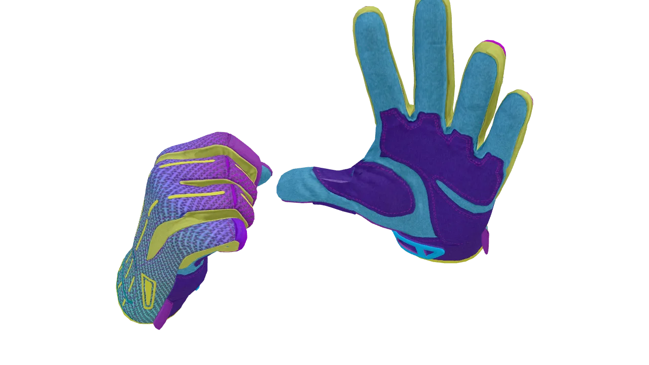 Sport Gloves | Ultra Violent seed #715, back