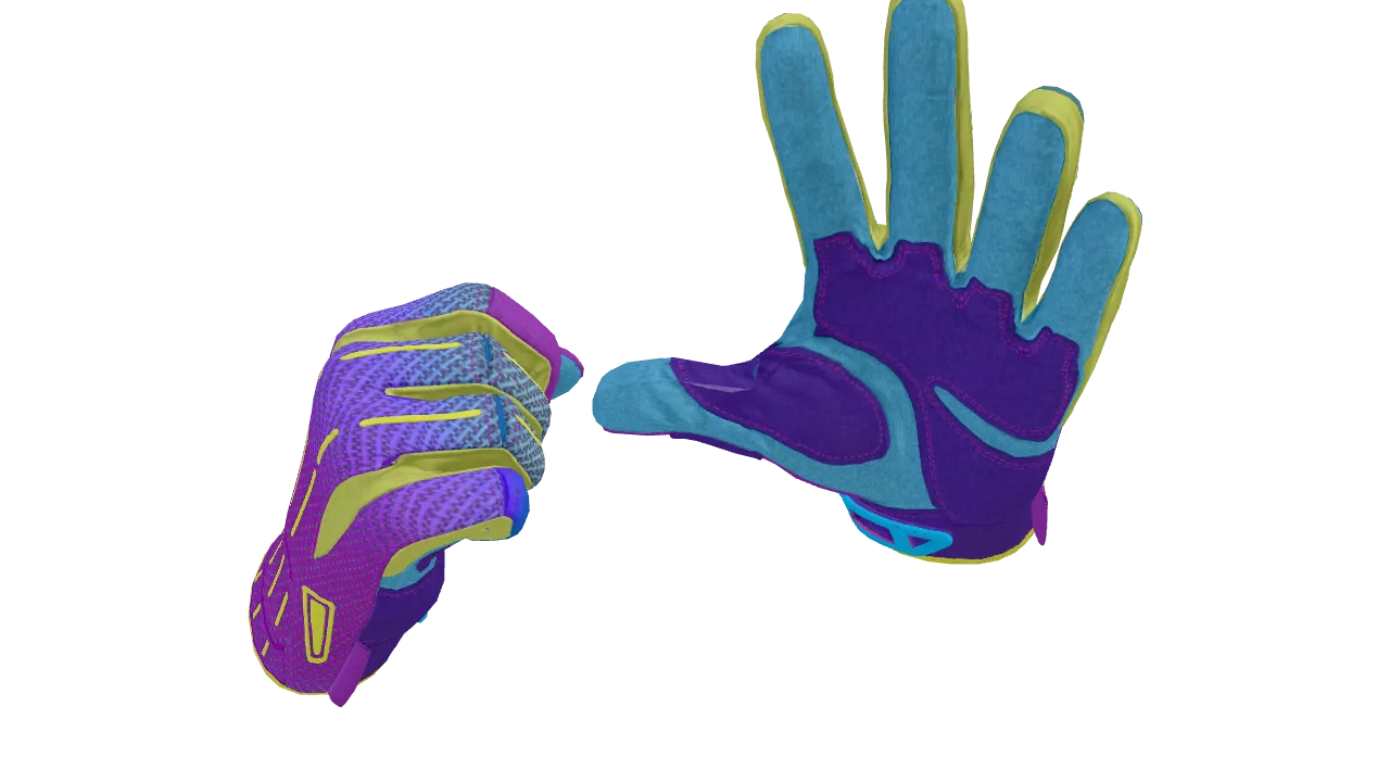 Sport Gloves | Ultra Violent seed #843, back