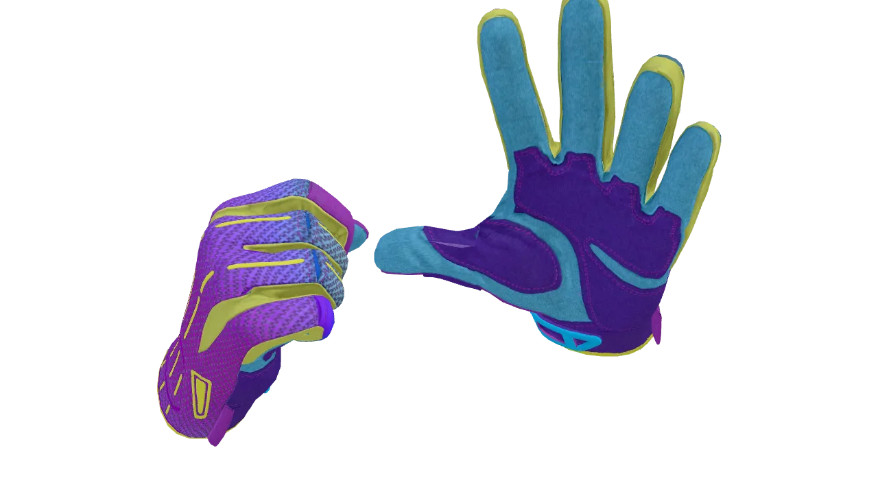 Sport Gloves | Ultra Violent seed #972, back