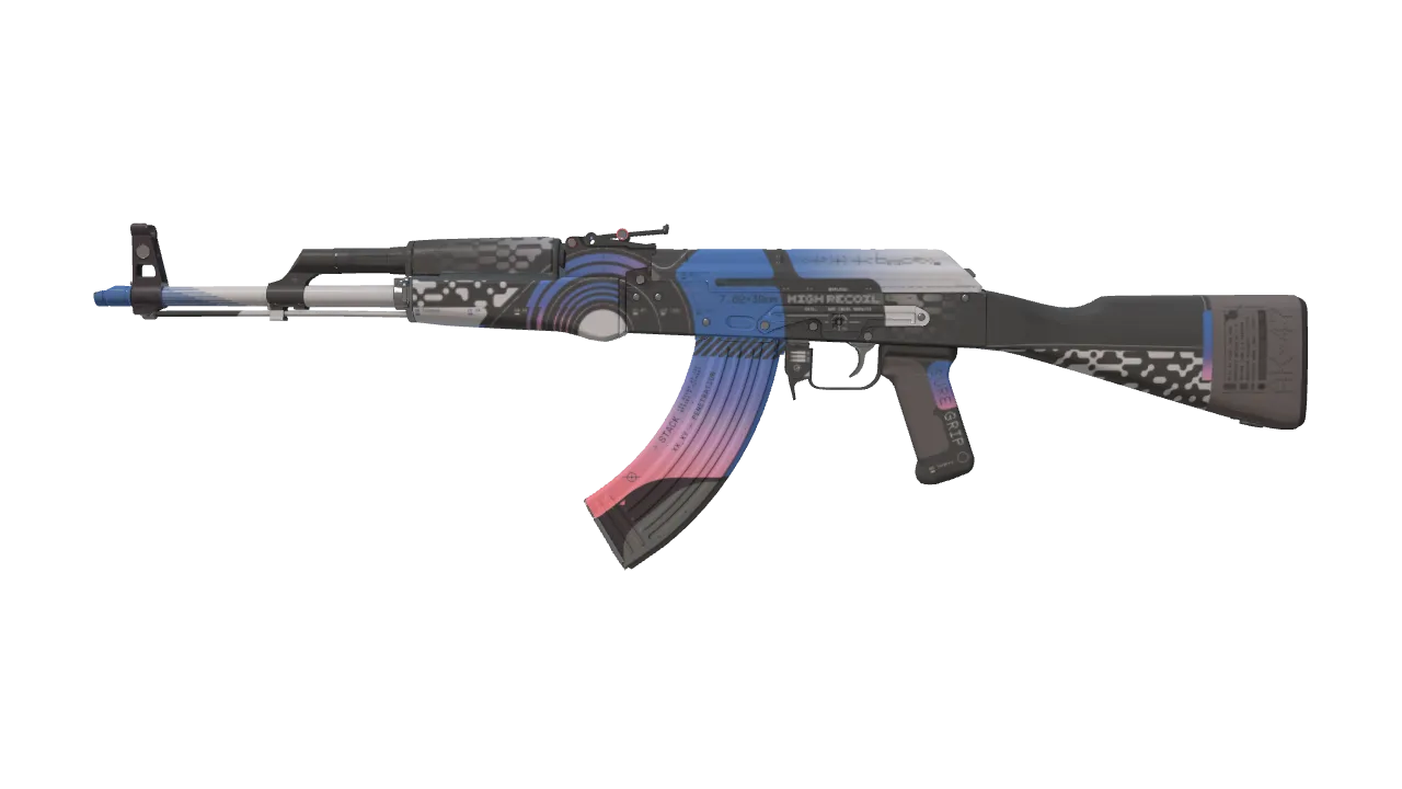 Souvenir AK-47 | AUTOEXEC (Minimal Wear) — Dust II light, front