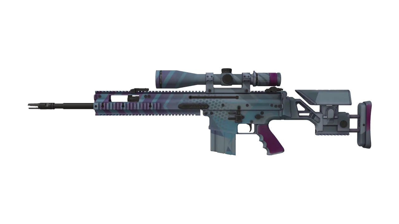 SCAR-20 | Wild Berry (Factory New) — Dust II light, front