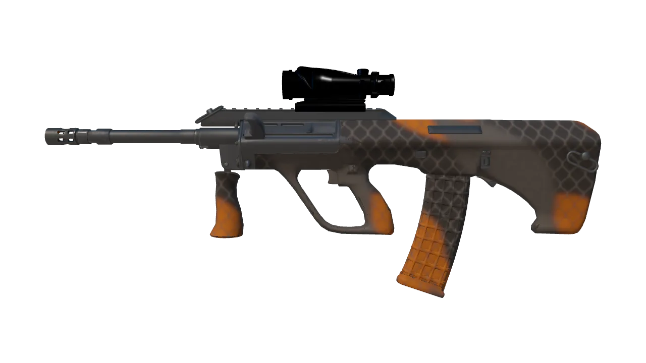 Souvenir AUG | Condemned (Factory New) — Dust II light, front