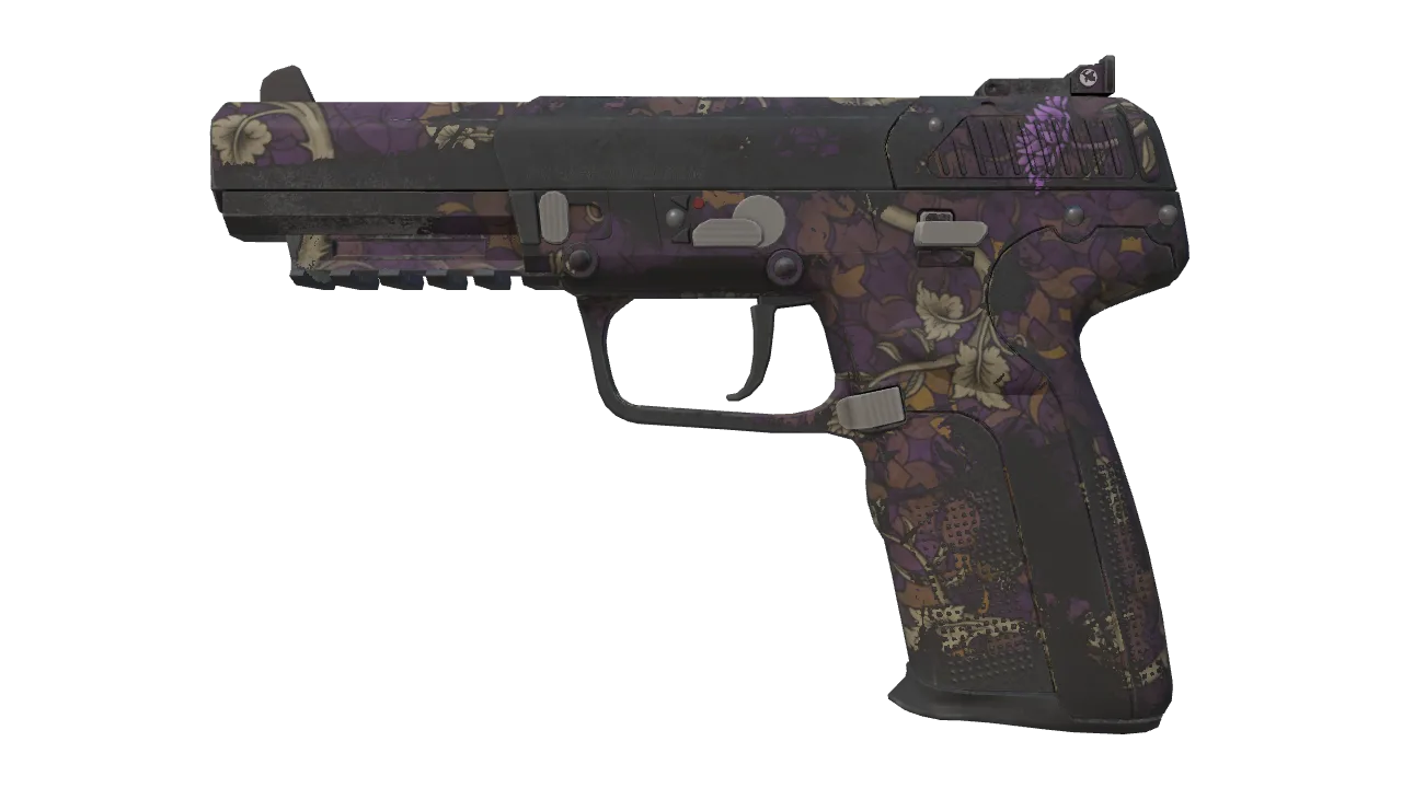 Souvenir Five-SeveN | Withered Vine (Well-Worn) — Dust II light, front