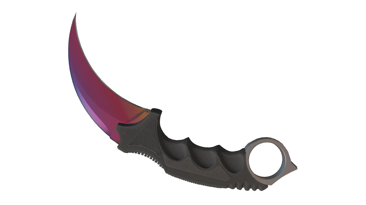 Karambit | Fade seed #780, back