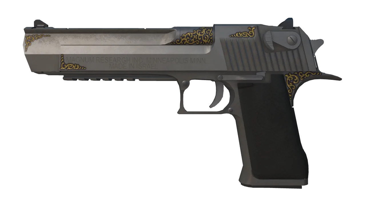 Desert Eagle | Heirloom (Field-Tested) — Dust II light, front