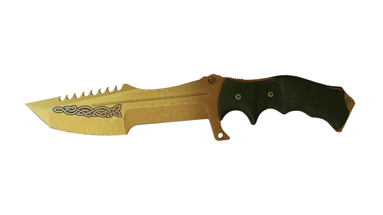 ★ Huntsman Knife | Lore (Factory New) — Dust II light, front