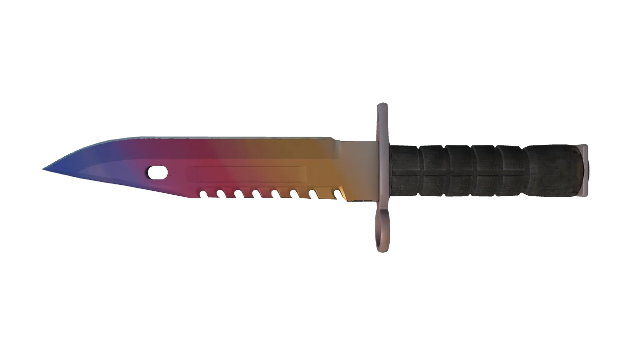 M9 Bayonet | Fade seed #961, back