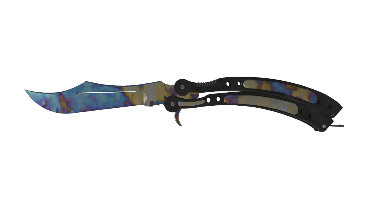 Butterfly Knife | Case Hardened seed #426, front
