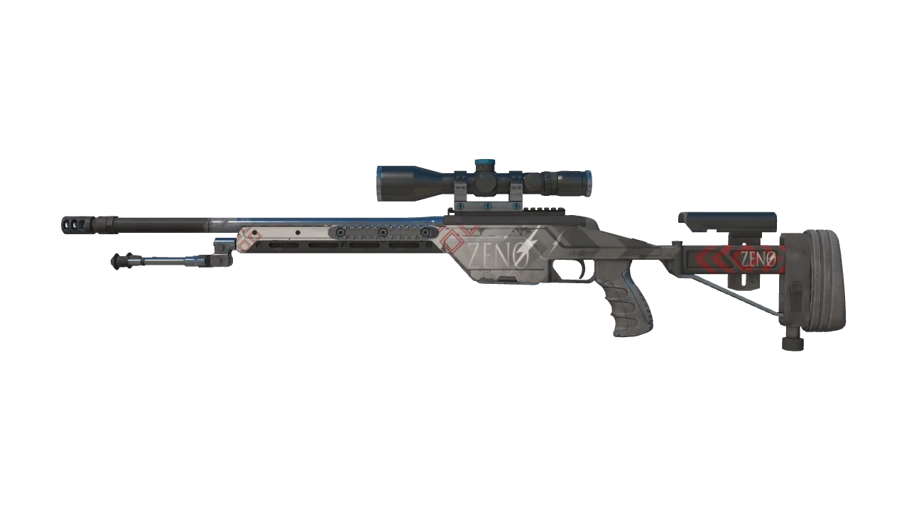 Souvenir SSG 08 | Zeno (Well-Worn) — Dust II light, front