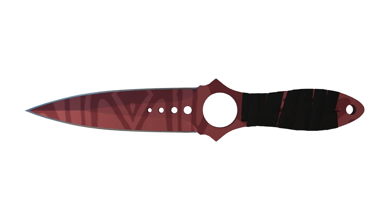 ★ Skeleton Knife | Slaughter (Field-Tested) — Dust II light, front