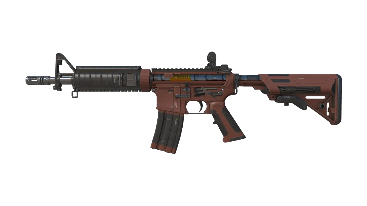 M4A4 | Turbine (Factory New) — Dust II light, front