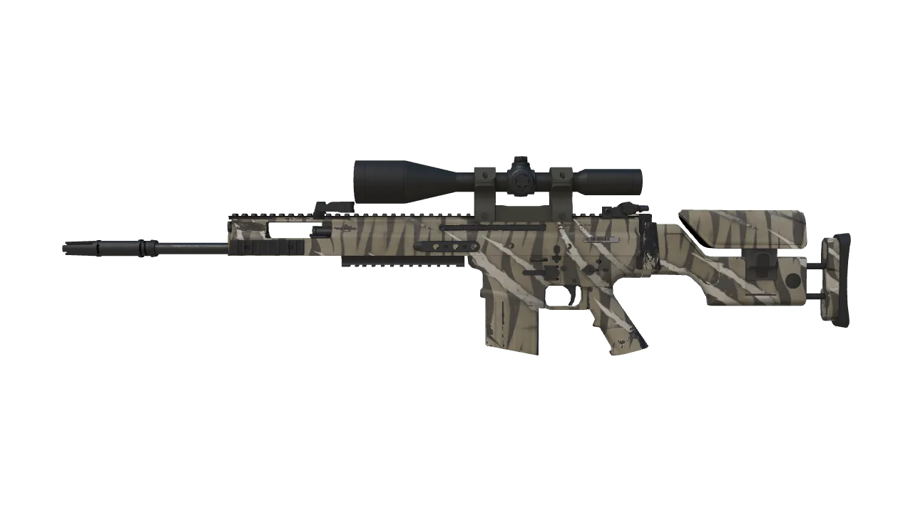 SCAR-20 | Torn (Factory New) — Dust II light, front