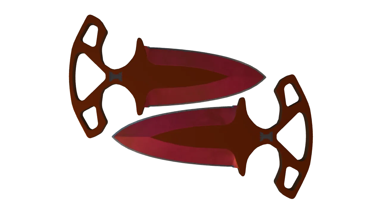 Shadow Daggers | Doppler (Ruby) seed #110, front