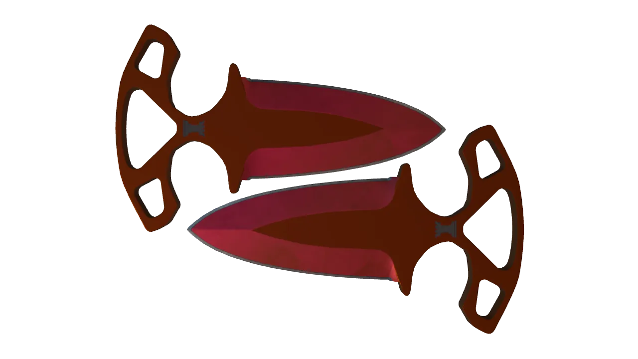 Shadow Daggers | Doppler (Ruby) seed #130, front