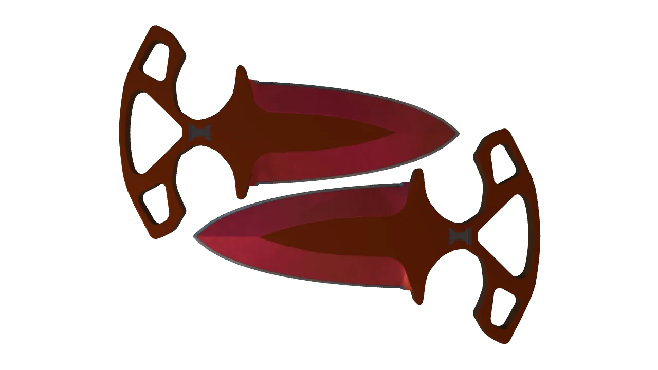 Shadow Daggers | Doppler (Ruby) seed #140, front