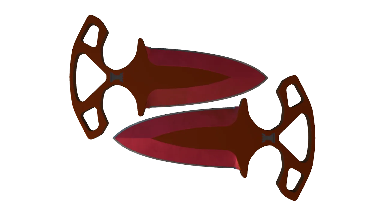Shadow Daggers | Doppler (Ruby) seed #152, front