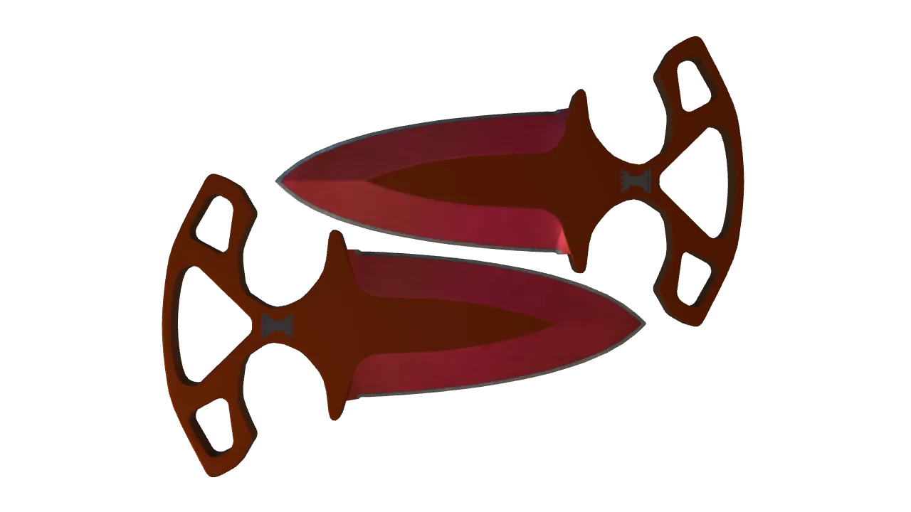 Shadow Daggers | Doppler (Ruby) seed #154, back