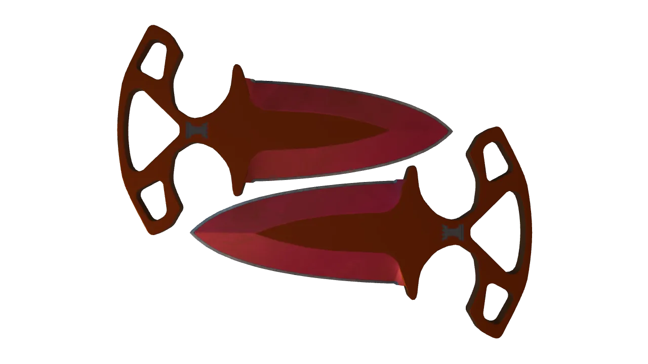 Shadow Daggers | Doppler (Ruby) seed #194, front