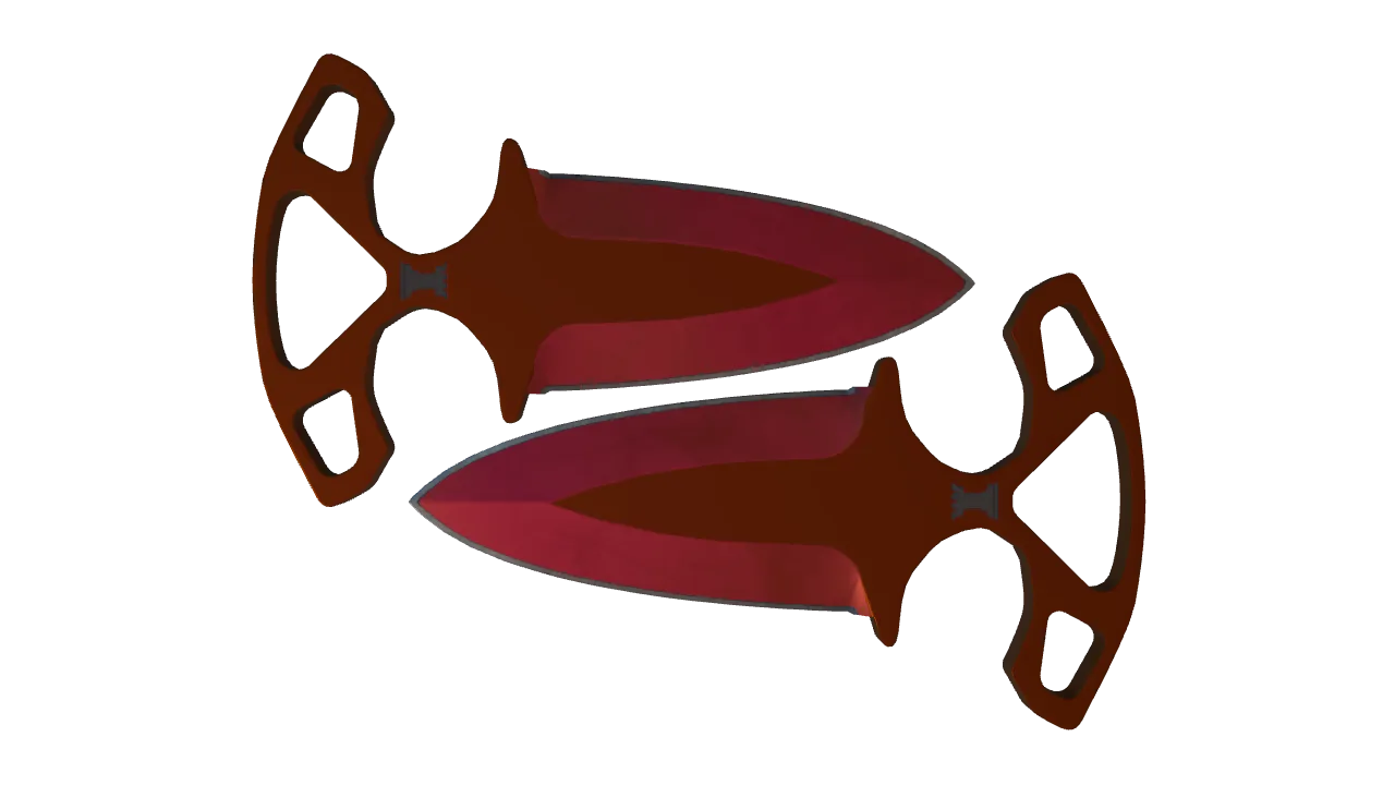 Shadow Daggers | Doppler (Ruby) seed #234, front