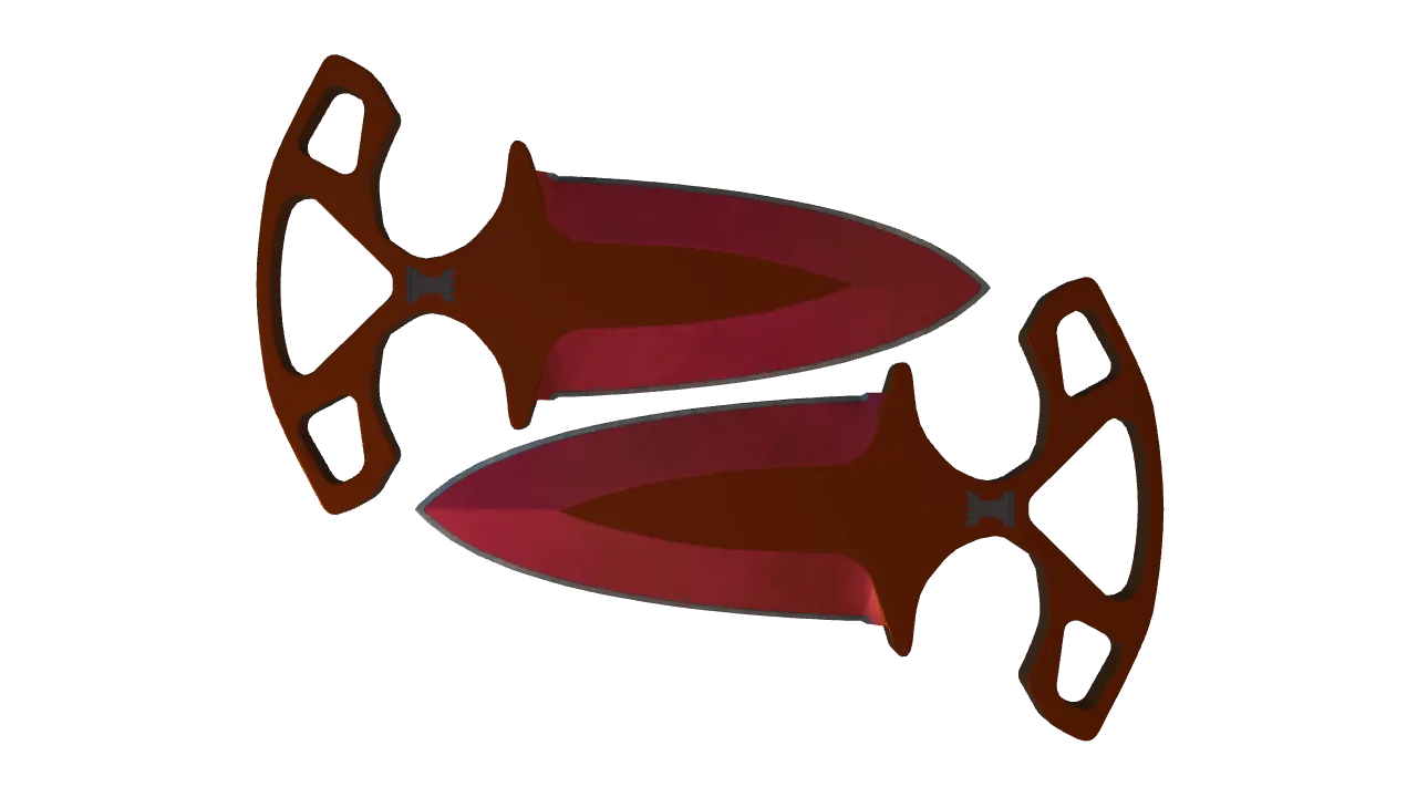 Shadow Daggers | Doppler (Ruby) seed #251, front