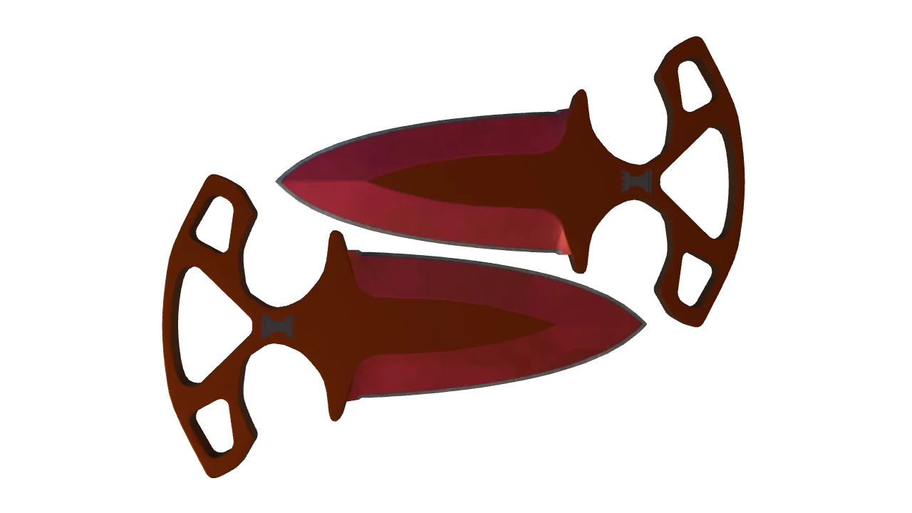 Shadow Daggers | Doppler (Ruby) seed #261, back