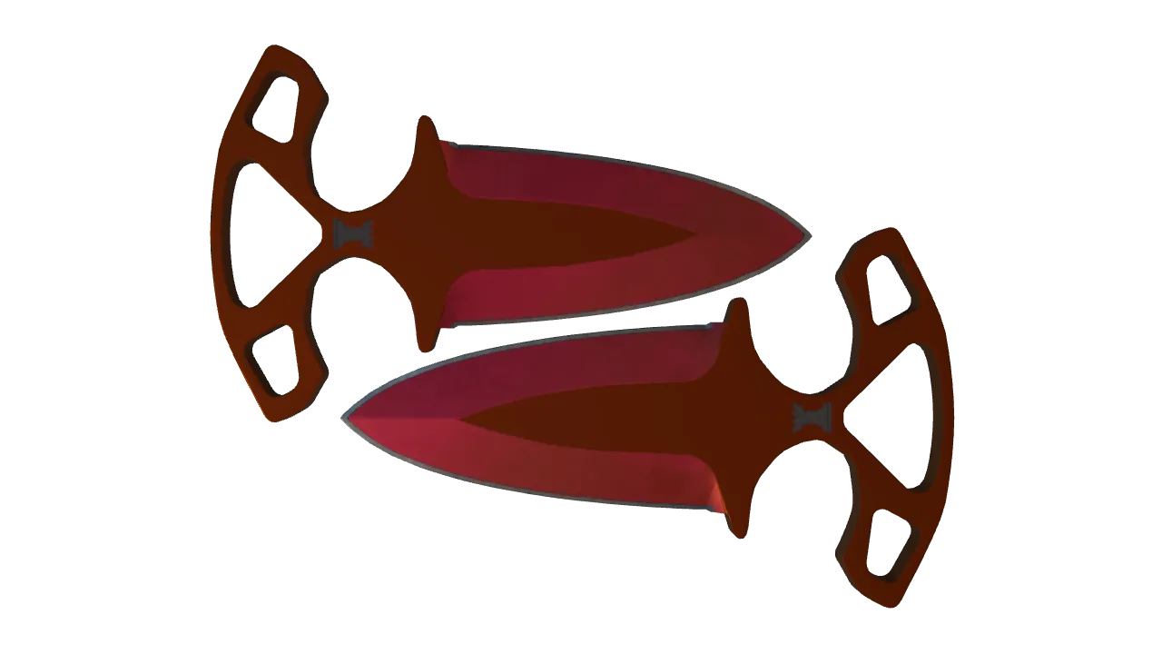 Shadow Daggers | Doppler (Ruby) seed #282, front