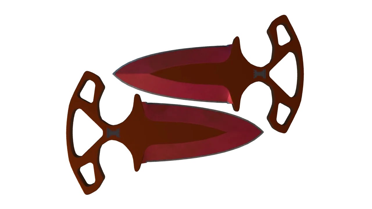 Shadow Daggers | Doppler (Ruby) seed #283, back