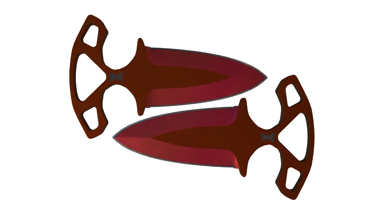 Shadow Daggers | Doppler (Ruby) seed #31, front