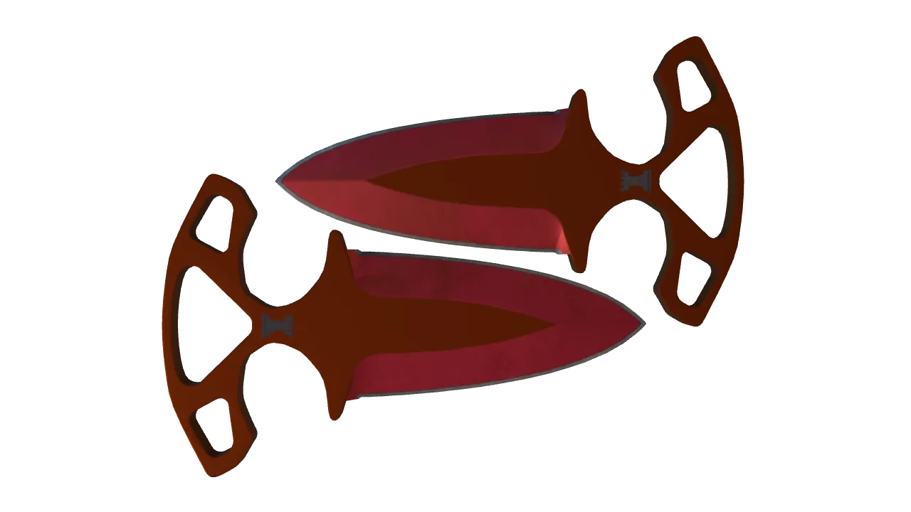 Shadow Daggers | Doppler (Ruby) seed #339, back
