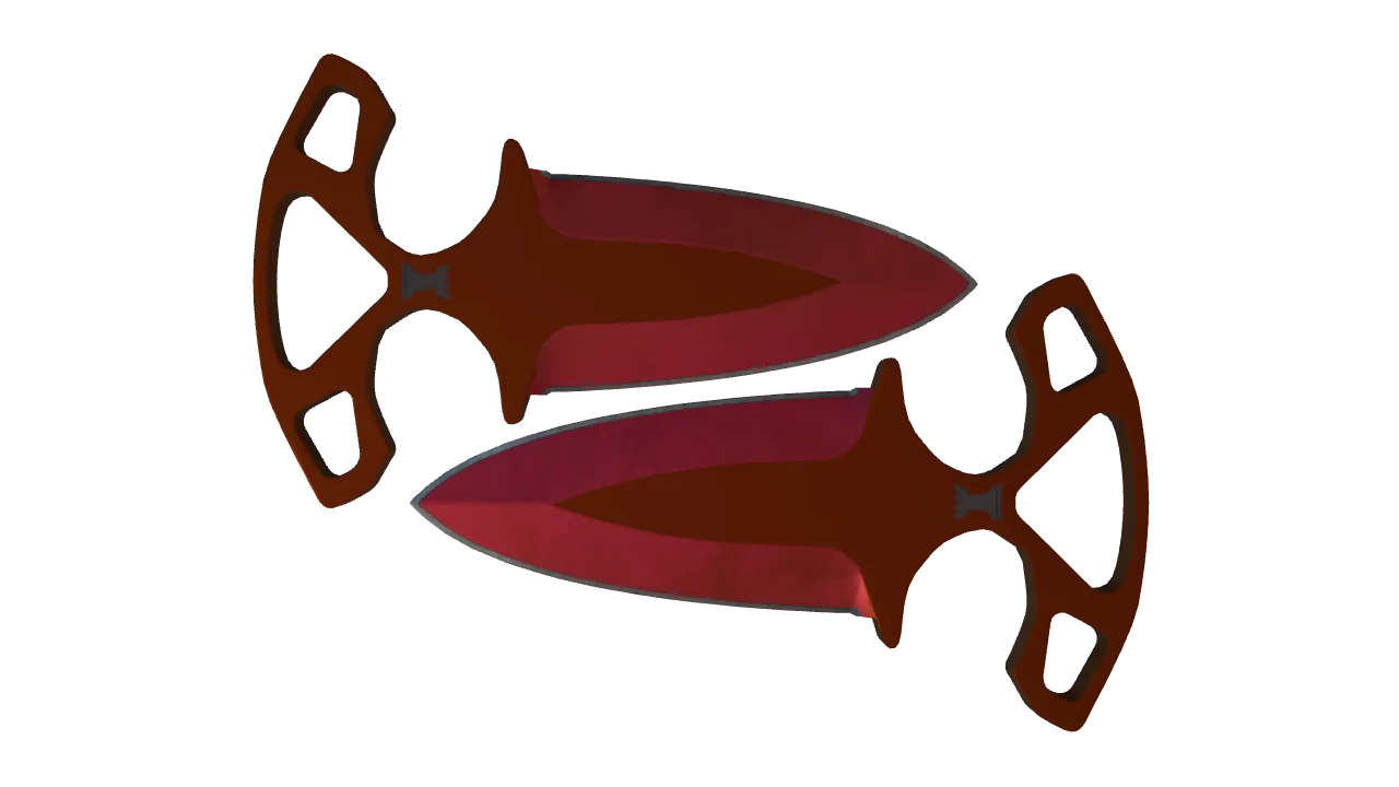Shadow Daggers | Doppler (Ruby) seed #339, front