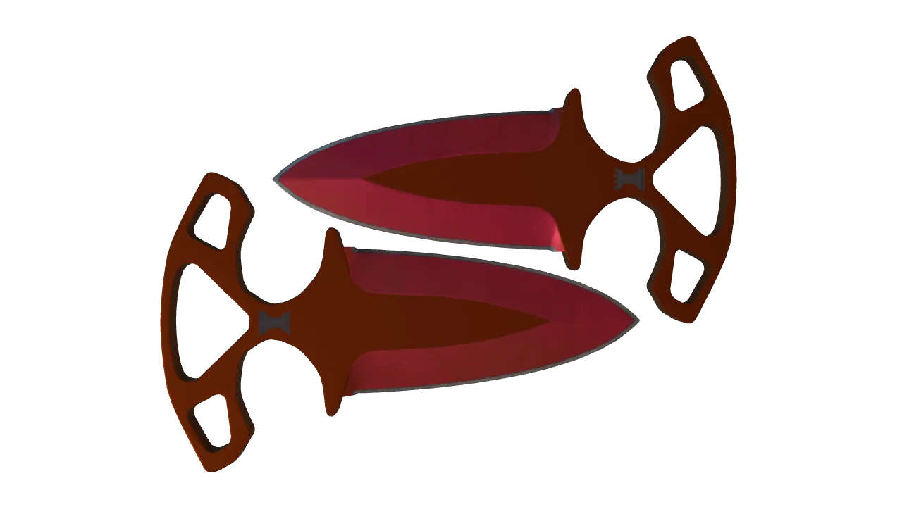 Shadow Daggers | Doppler (Ruby) seed #350, back