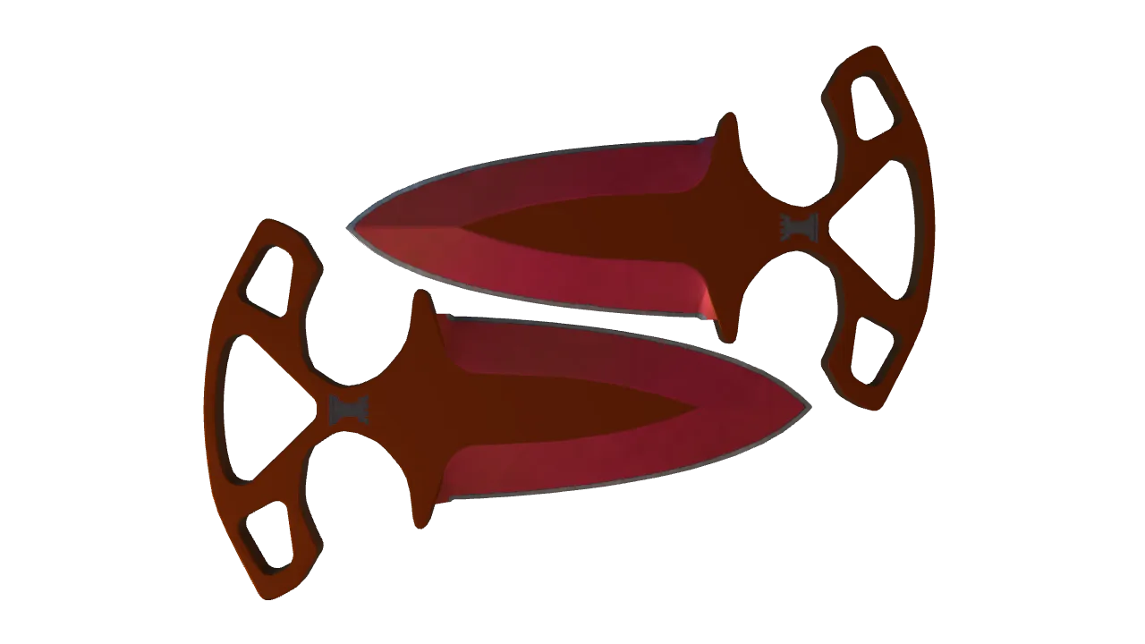 Shadow Daggers | Doppler (Ruby) seed #377, back