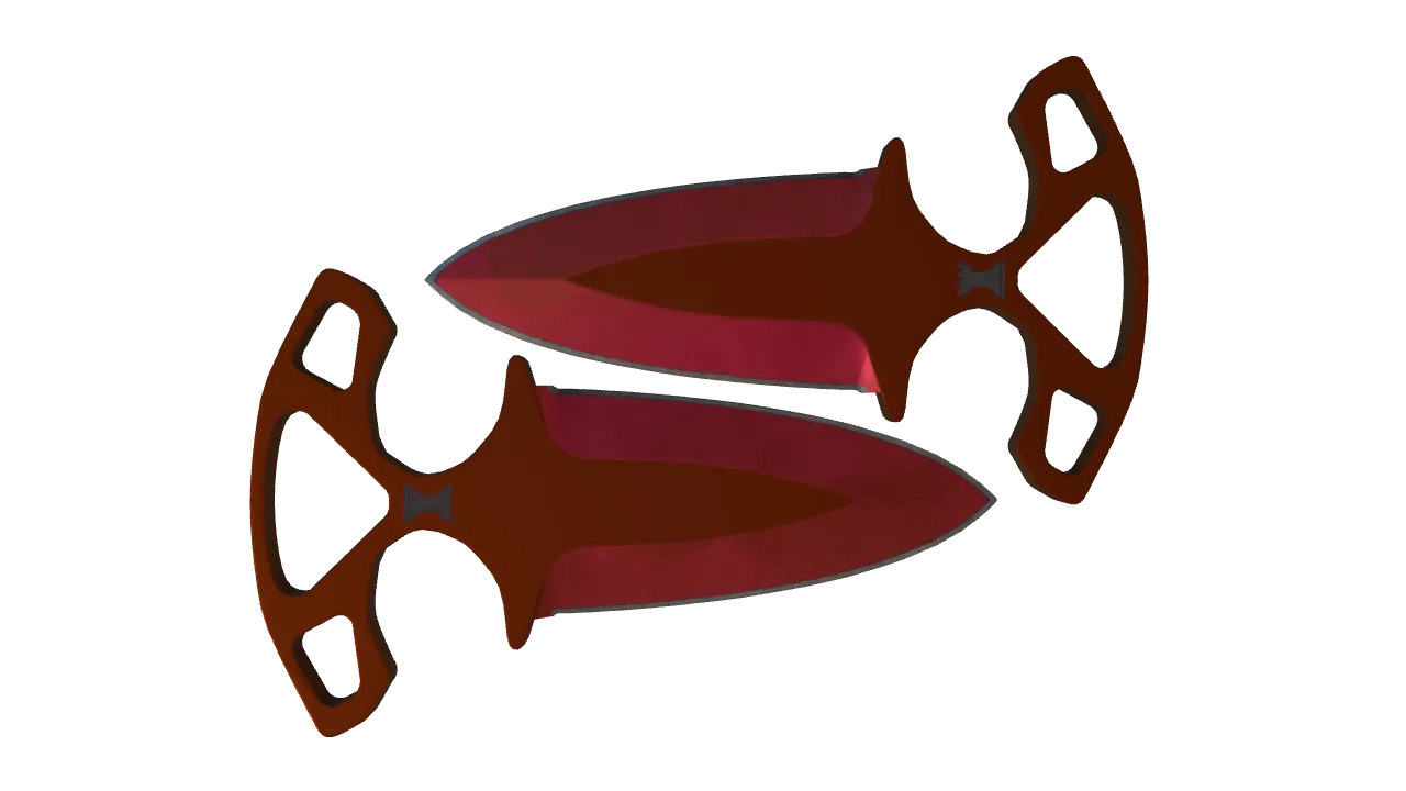 Shadow Daggers | Doppler (Ruby) seed #396, back