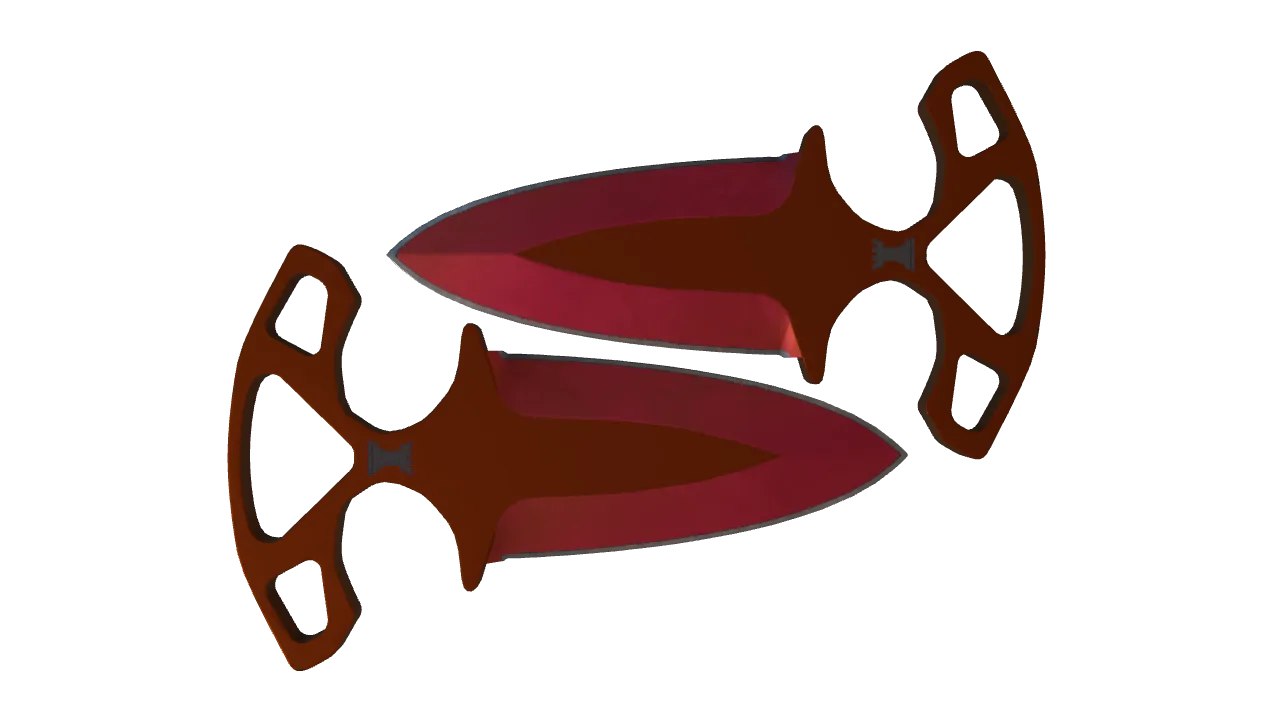 Shadow Daggers | Doppler (Ruby) seed #435, back