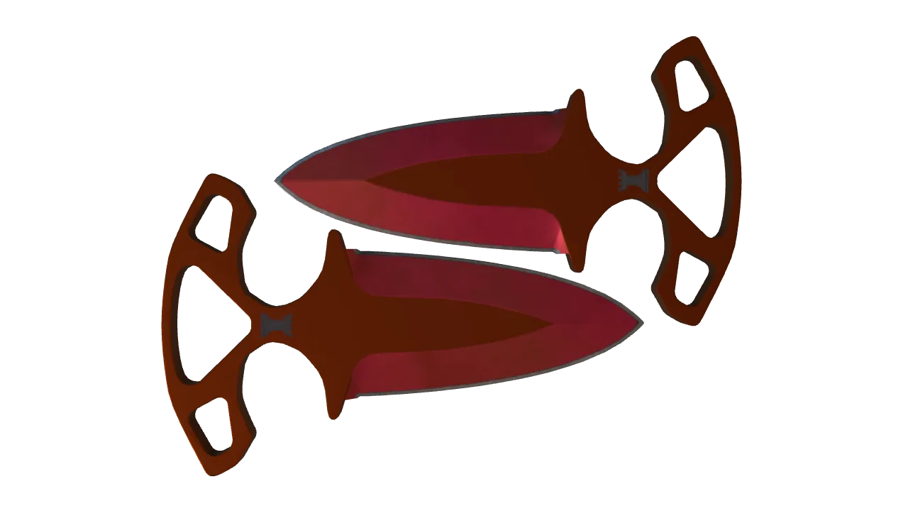 Shadow Daggers | Doppler (Ruby) seed #439, back