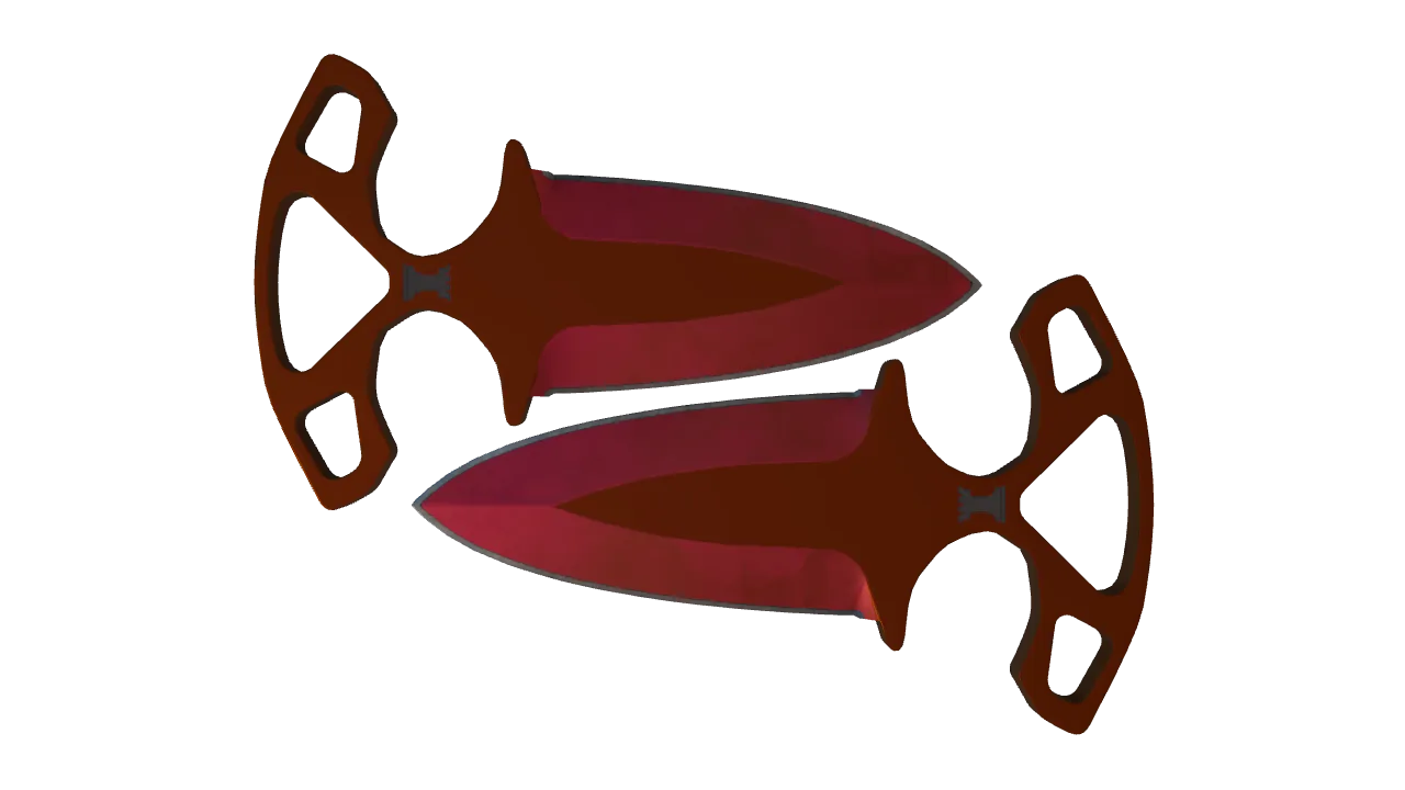 Shadow Daggers | Doppler (Ruby) seed #440, front