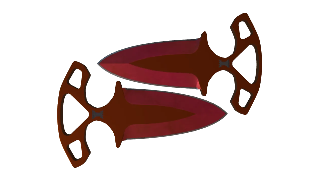 Shadow Daggers | Doppler (Ruby) seed #459, back