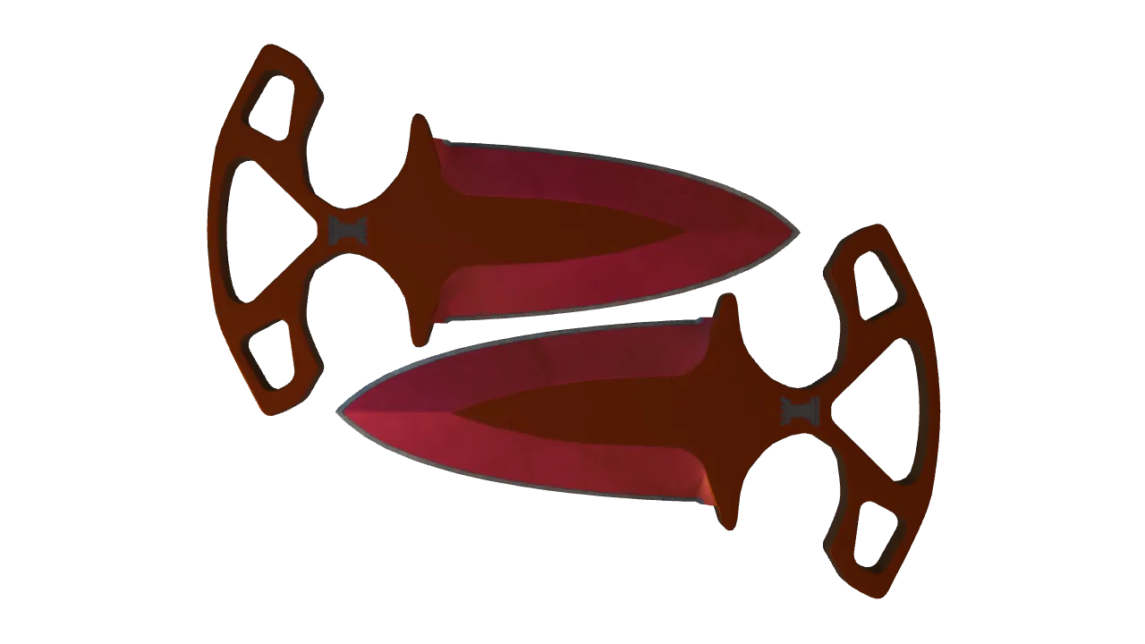 Shadow Daggers | Doppler (Ruby) seed #459, front
