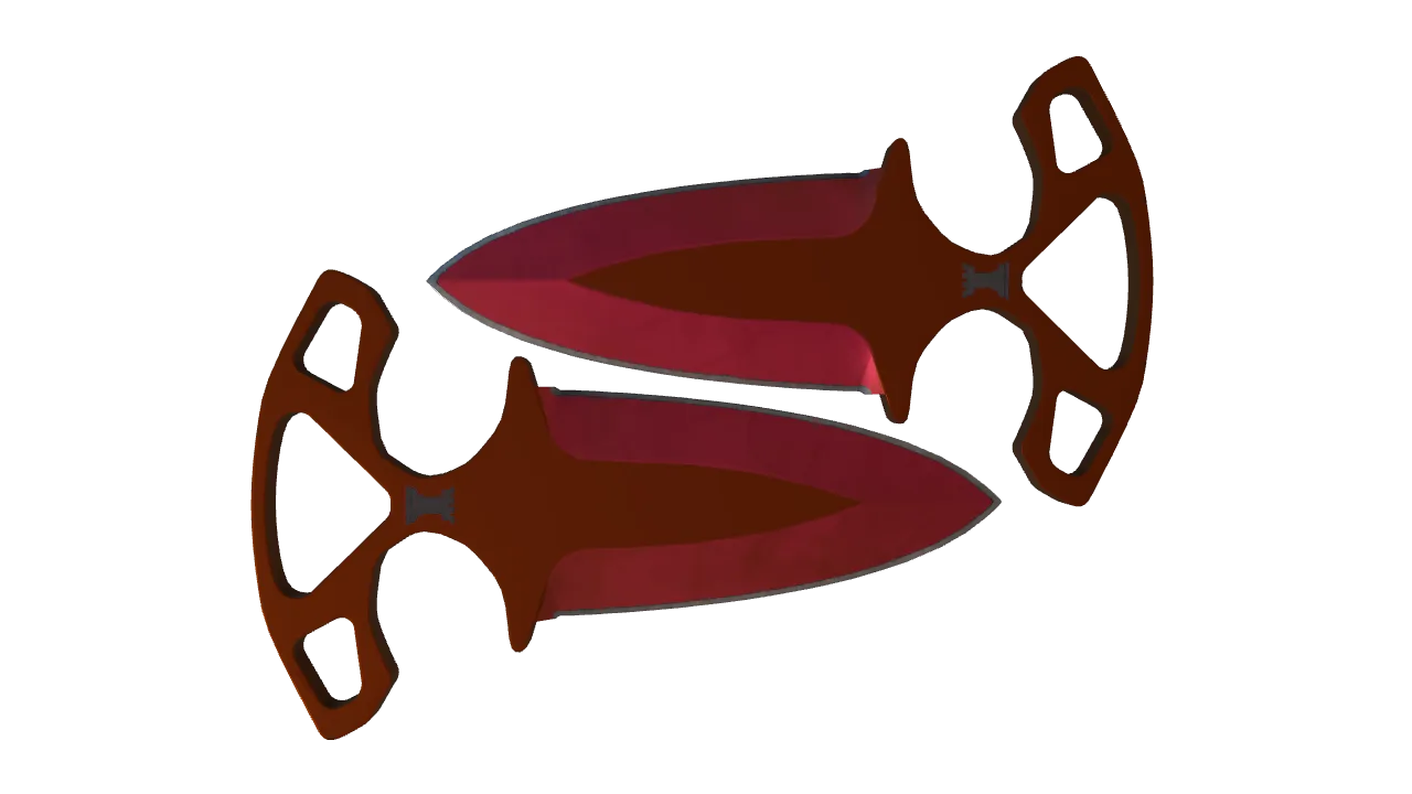 Shadow Daggers | Doppler (Ruby) seed #471, back