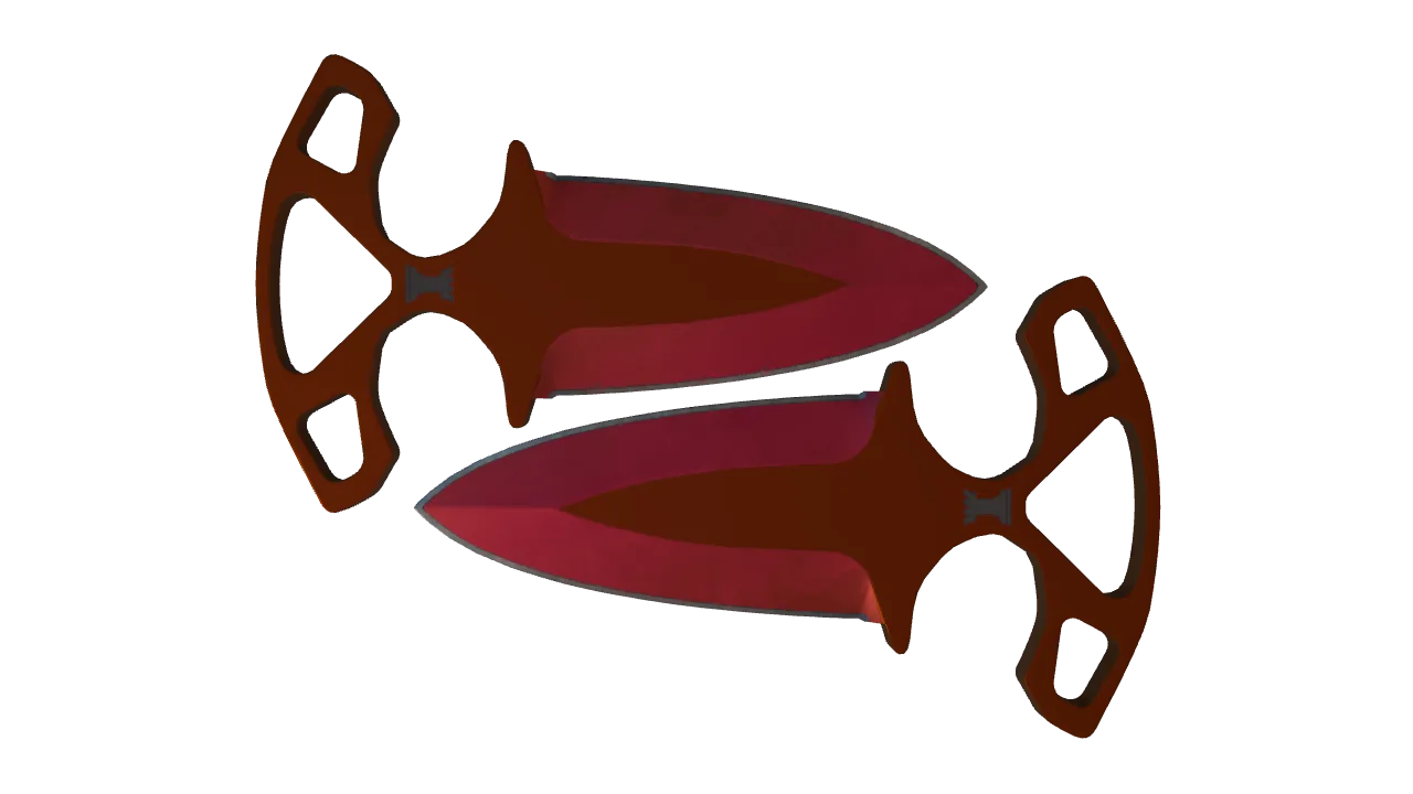 Shadow Daggers | Doppler (Ruby) seed #510, front