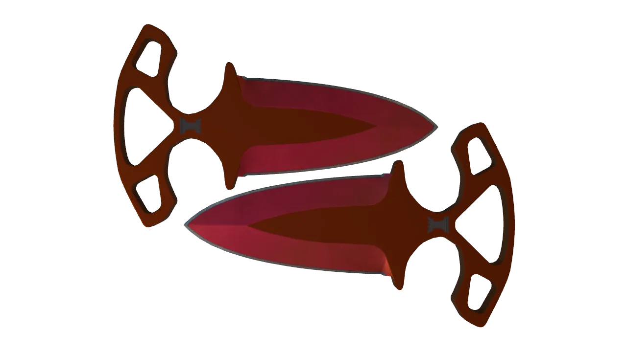 Shadow Daggers | Doppler (Ruby) seed #511, front