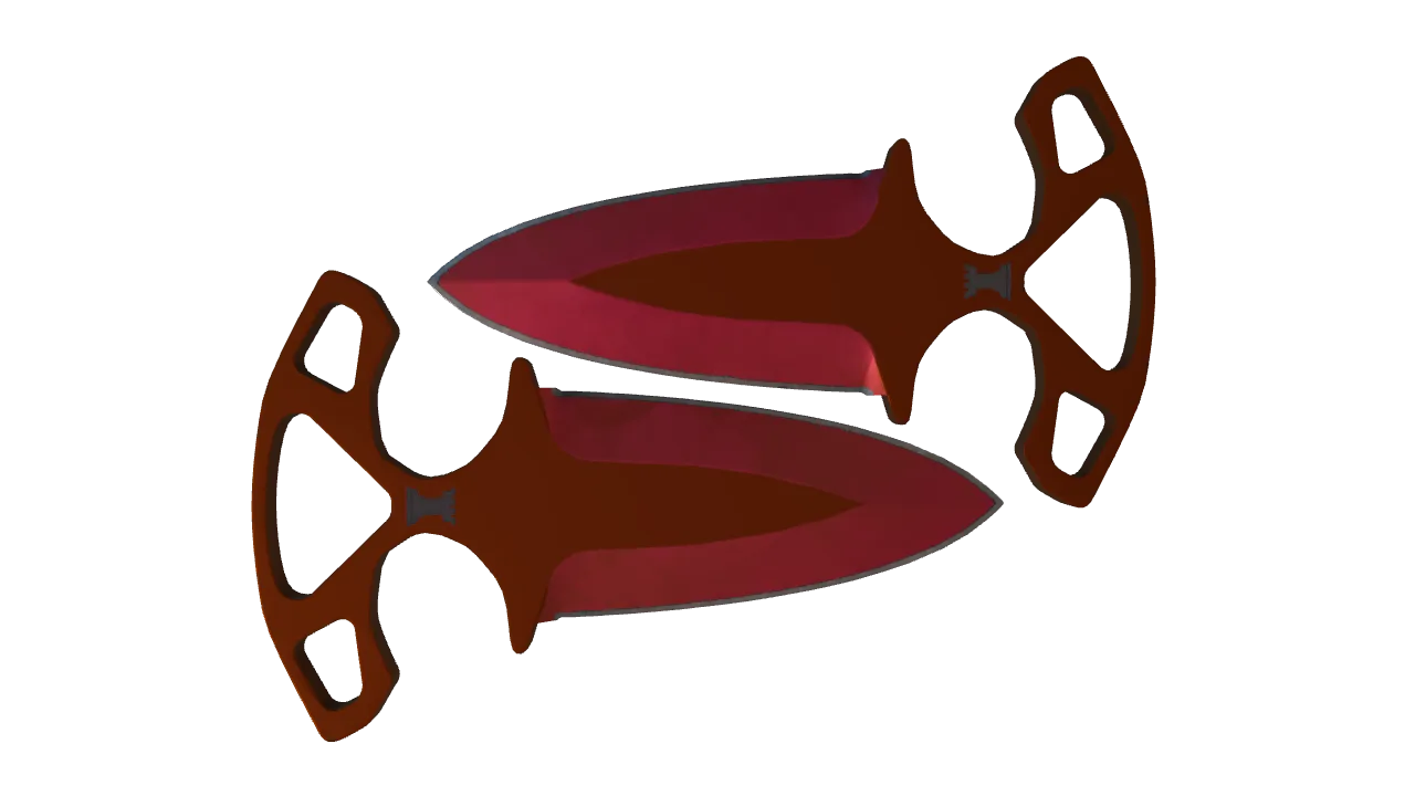 Shadow Daggers | Doppler (Ruby) seed #599, back