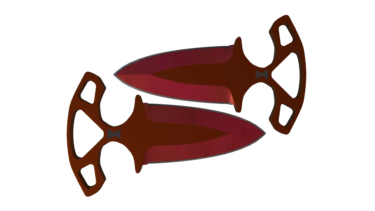 Shadow Daggers | Doppler (Ruby) seed #605, back