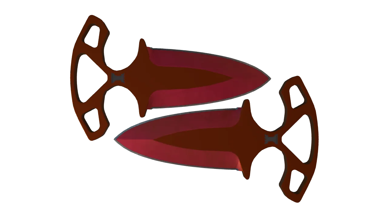 Shadow Daggers | Doppler (Ruby) seed #620, front
