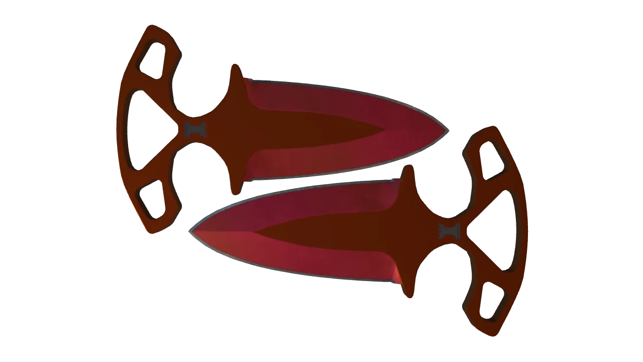 Shadow Daggers | Doppler (Ruby) seed #626, front