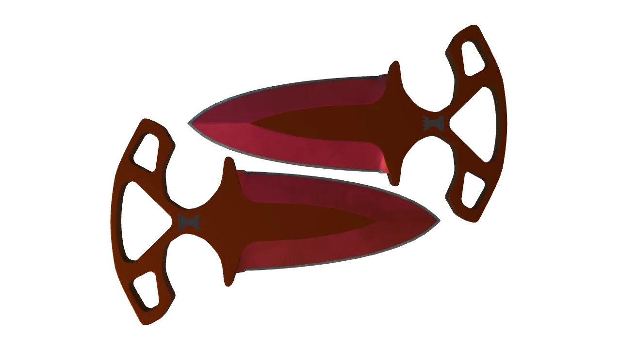 Shadow Daggers | Doppler (Ruby) seed #651, back