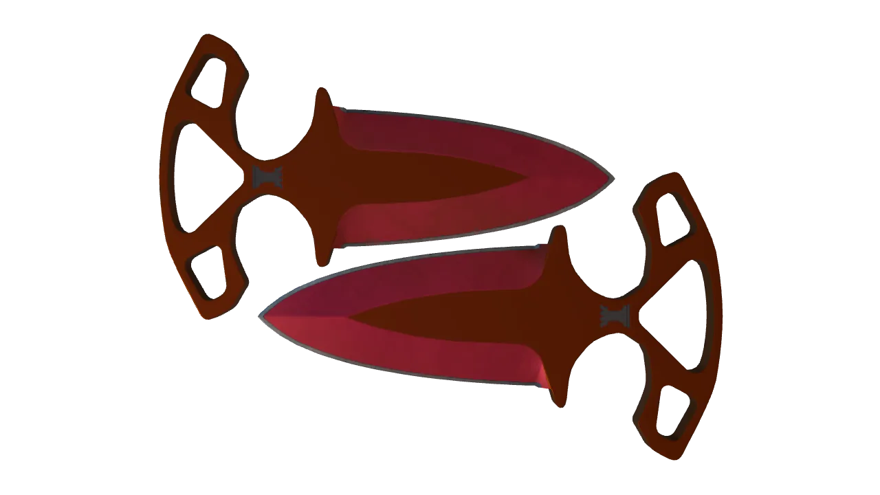 Shadow Daggers | Doppler (Ruby) seed #653, front
