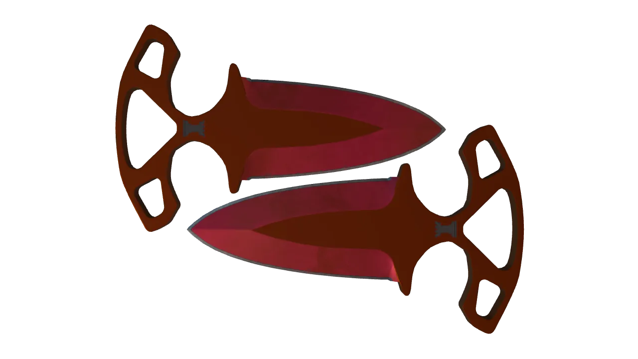 Shadow Daggers | Doppler (Ruby) seed #658, front